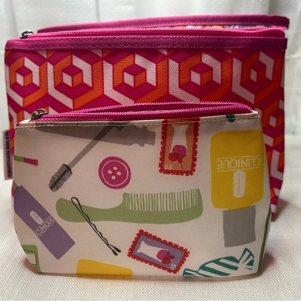 Clinique 3 Makeup Bags